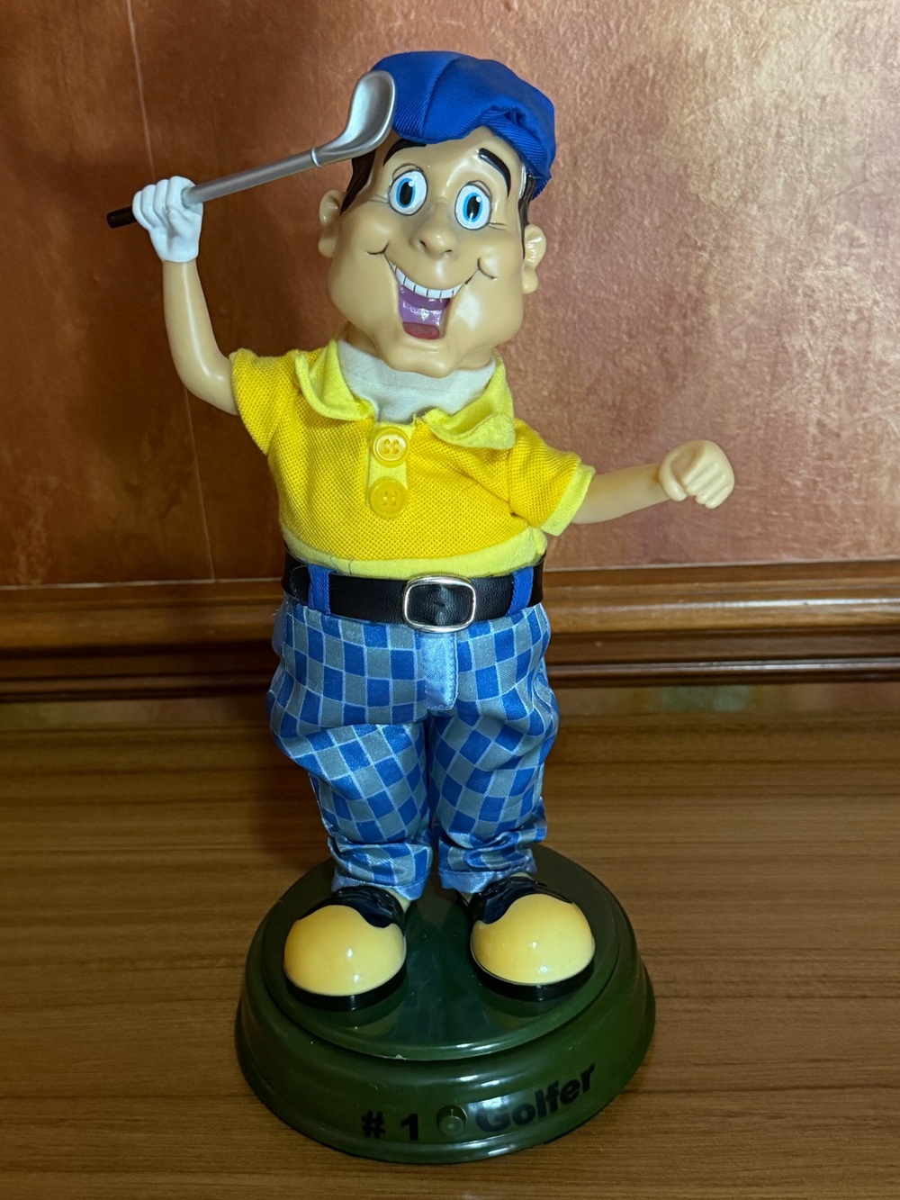 VTG 1990s BOOTY SHAKER DANCING GOLFER "YOU CAN'T TOUCH THIS" Battery Operated